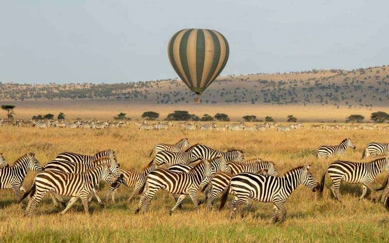 Hot Air Balloon Safaris in Serengeti